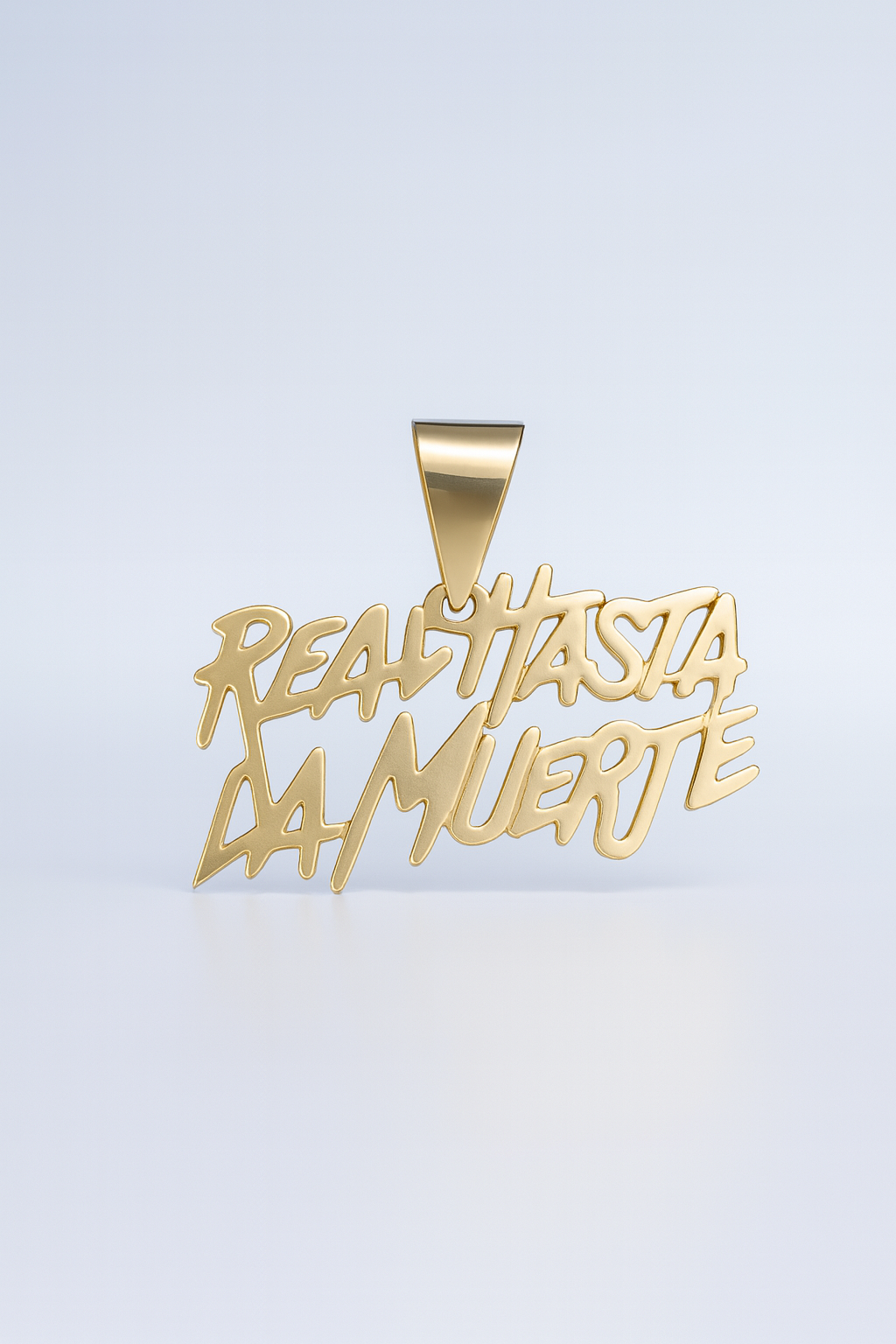 Real Hasta La Muerte Gold Pendant – 10K