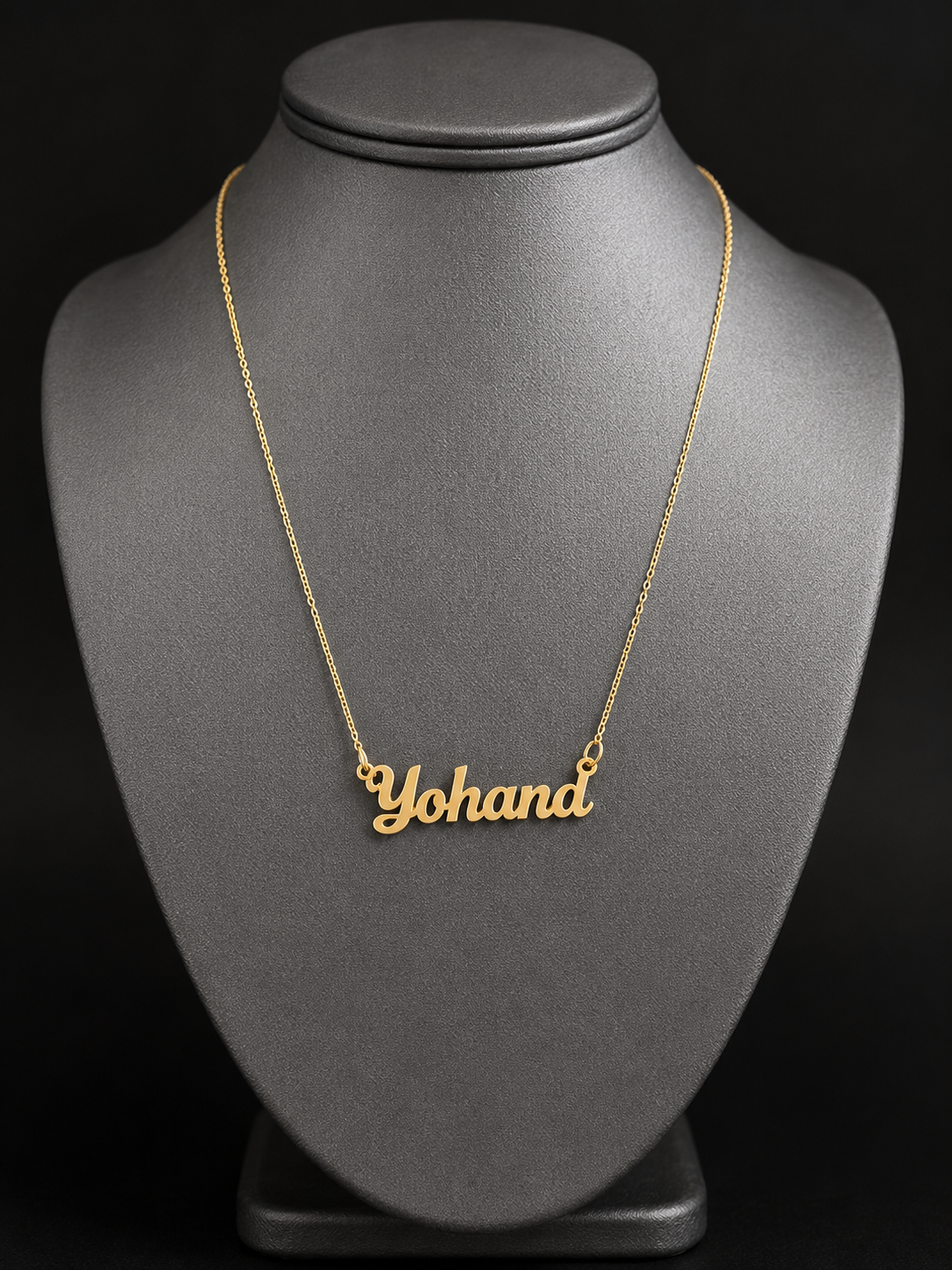 10K Gold Custom Name Necklace