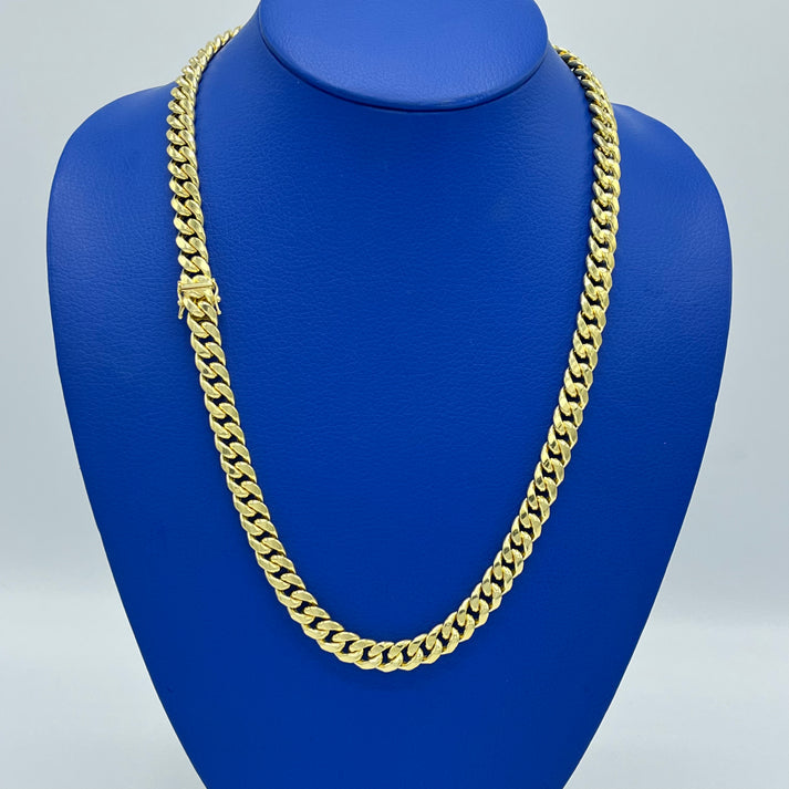 14K Miami Hollow Cuban Chain 9.4mm - 24”
