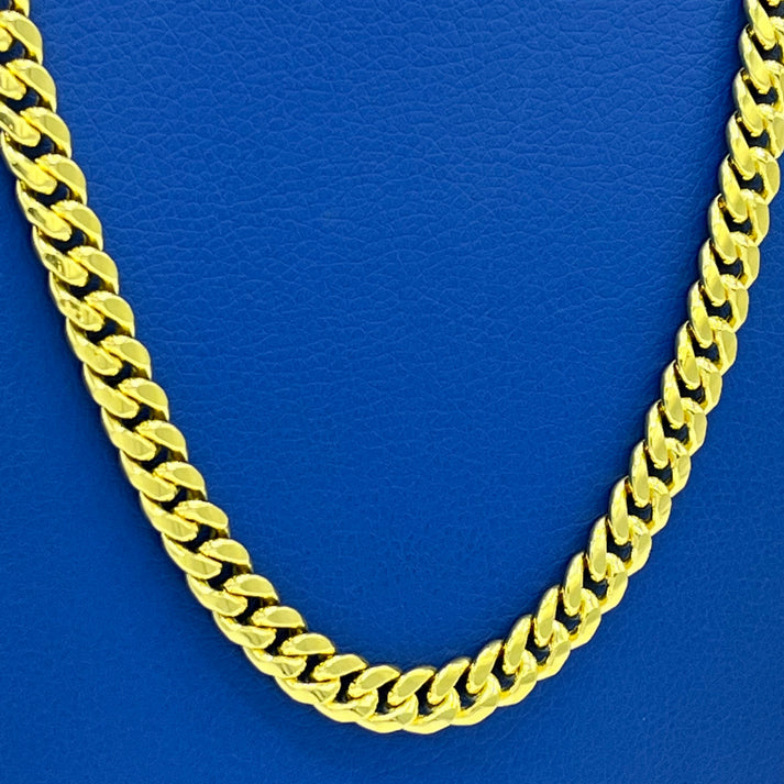 14K Miami Hollow Cuban Chain 9.4mm - 24”
